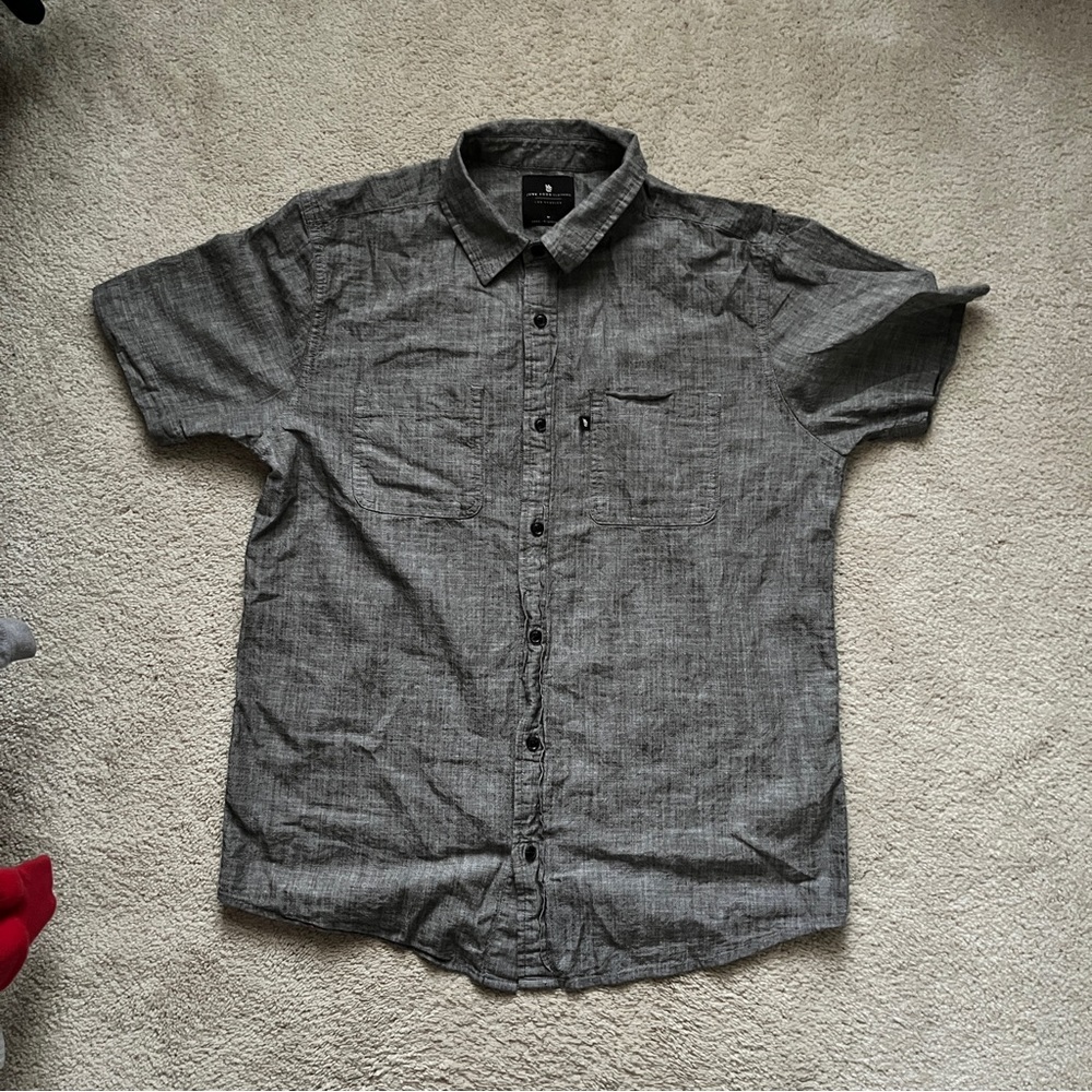 Junk Food Clothing Grey Mens Dress T-Shirt